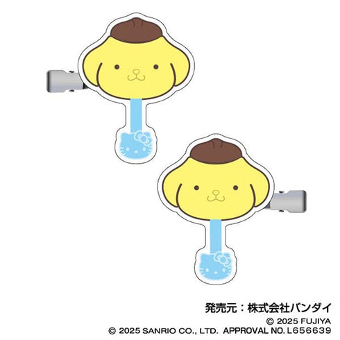 『サンリオキャラクターズ』チョコレート ヘアクリップ Vol.2 04 ポムポムプリン